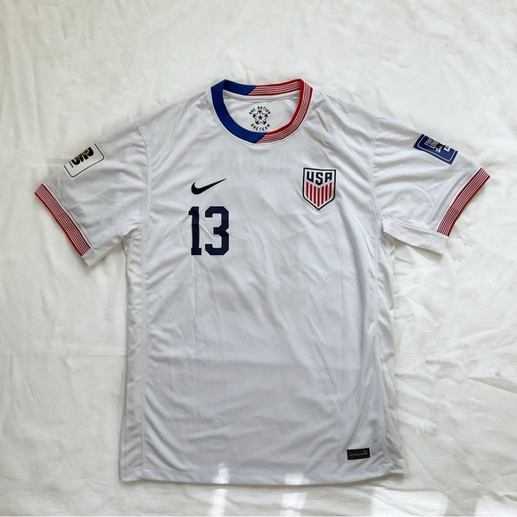 Nike Men's USA Soccer Home Stadium Jersey Morgan #13 - Picture 1 of 4